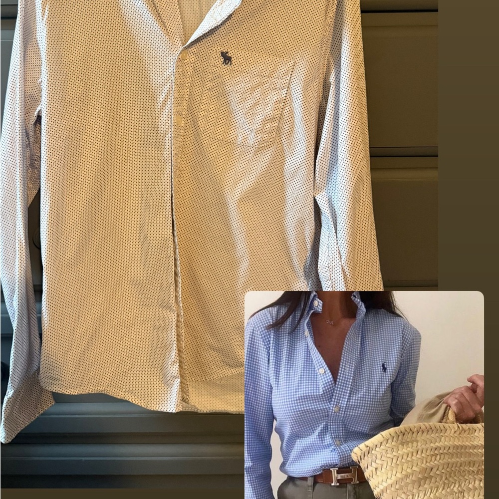 Abercrombie & Fitch 2000s Vintage Button Up